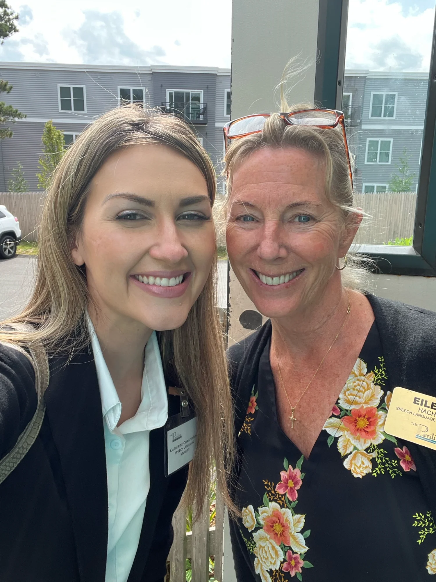 Catherine with mentor Eileen